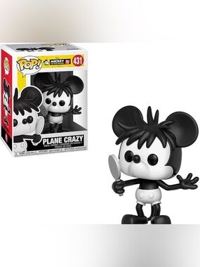 NWB 🖤 Funko Pop! Disney: Mickey's 90th - Plane Crazy Mickey Toy